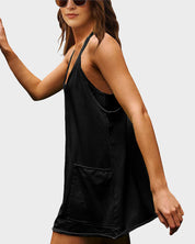 Lounge Romper with Built-In Shorts