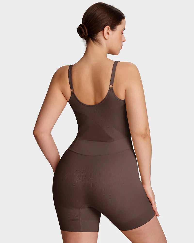Easy-On Tummy Control Sculpting Bodysuit