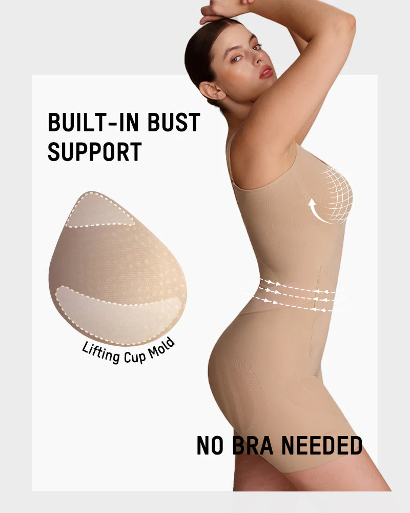 Easy-On Tummy Control Sculpting Bodysuit