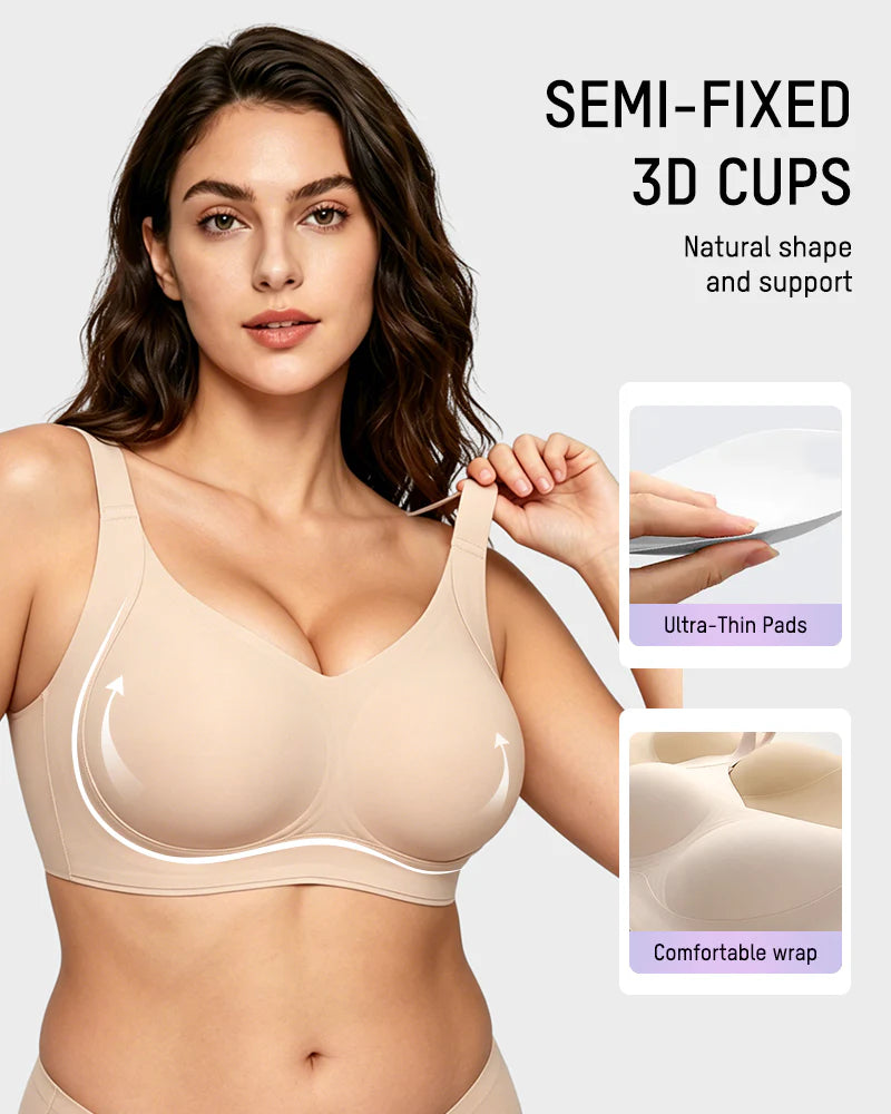 Fuller Bust Wire-Free Support Lift Bra
