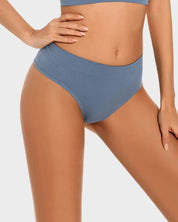 Cotton Seamless Active Sport Thong (9 Pack)