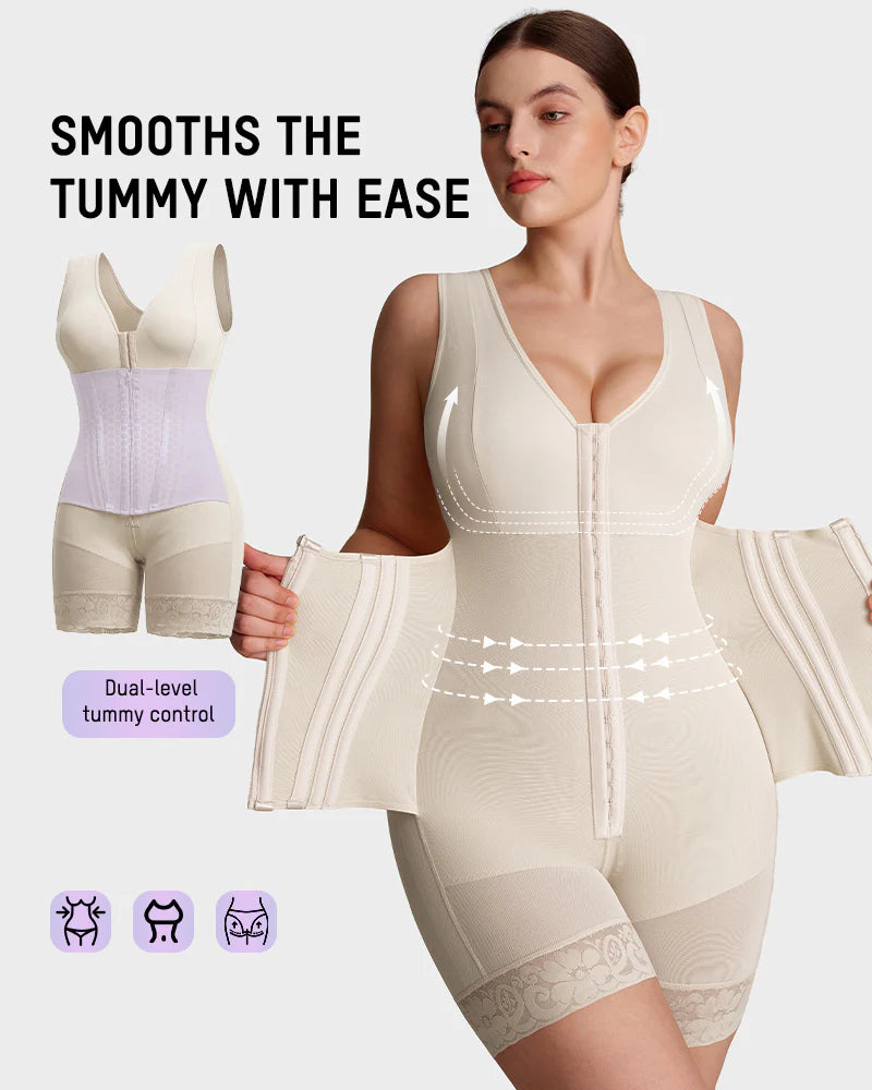 Fajas Colombianas High-Compression Double Tummy Shapewear
