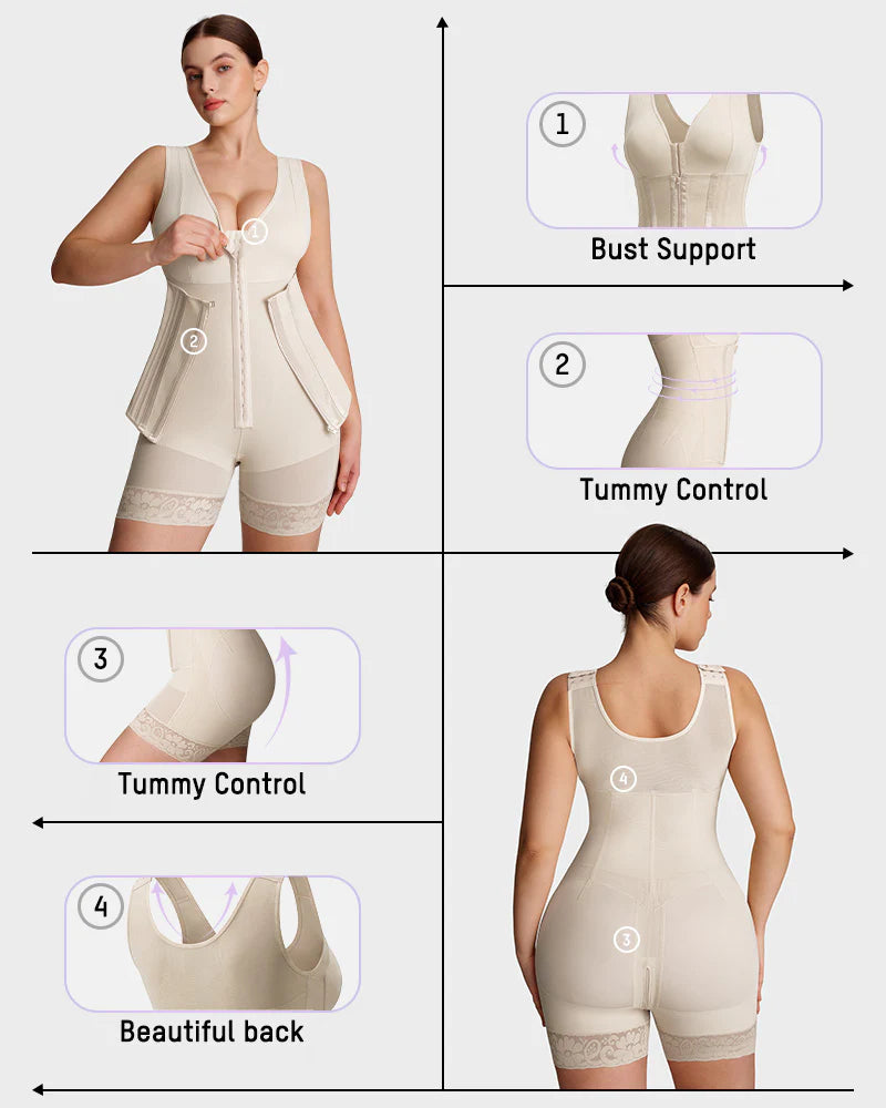 Fajas Colombianas High-Compression Double Tummy Shapewear