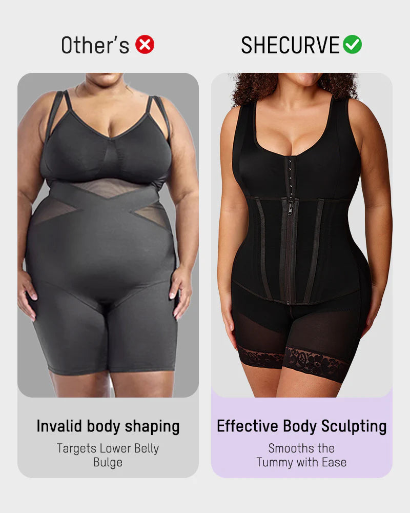 Fajas Colombianas High-Compression Double Tummy Shapewear