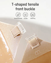 Front Closure Self-Adhesive Invisible Push-Up Bra (2 Pairs)