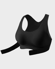 Wireless Posture Support Cross-Back Bra with Front Closure