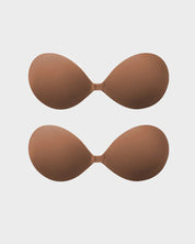 Front Closure Self-Adhesive Invisible Push-Up Bra (2 Pairs)