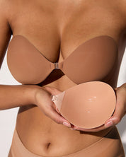 Front Closure Self-Adhesive Invisible Push-Up Bra (2 Pairs)