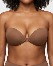 Front Closure Self-Adhesive Invisible Push-Up Bra (2 Pairs)