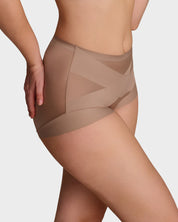 Cross Compression High Waist Control Shaping Panties (6 Pack)