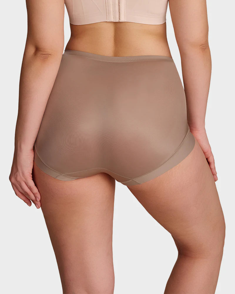 Cross Compression High Waist Control Shaping Panties (6 Pack)