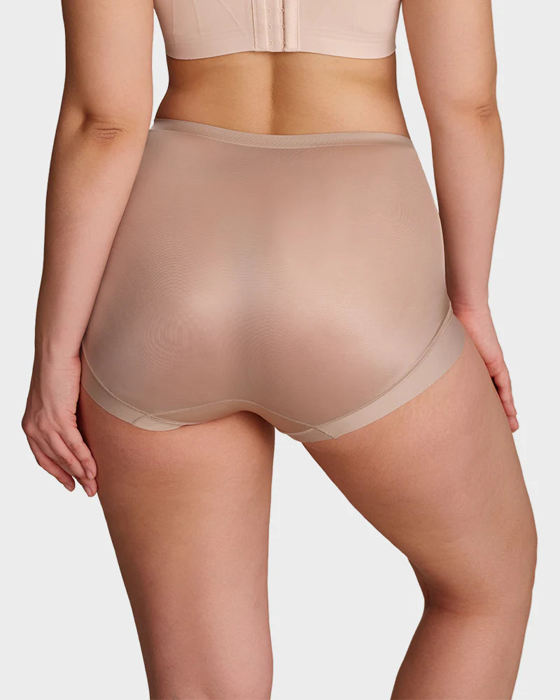 Cross Compression High Waist Control Shaping Panties (6 Pack)