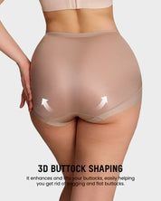 Cross Compression High Waist Control Shaping Panties (6 Pack)