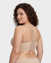 Invisible Backless Lace Bralette