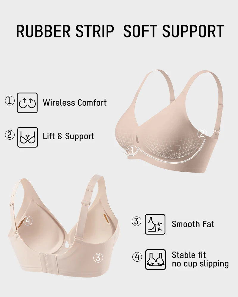 Invisible Jelly-Support Lift Water Drop Bra