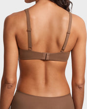 Invisible Wired Unlined Balconette Bra