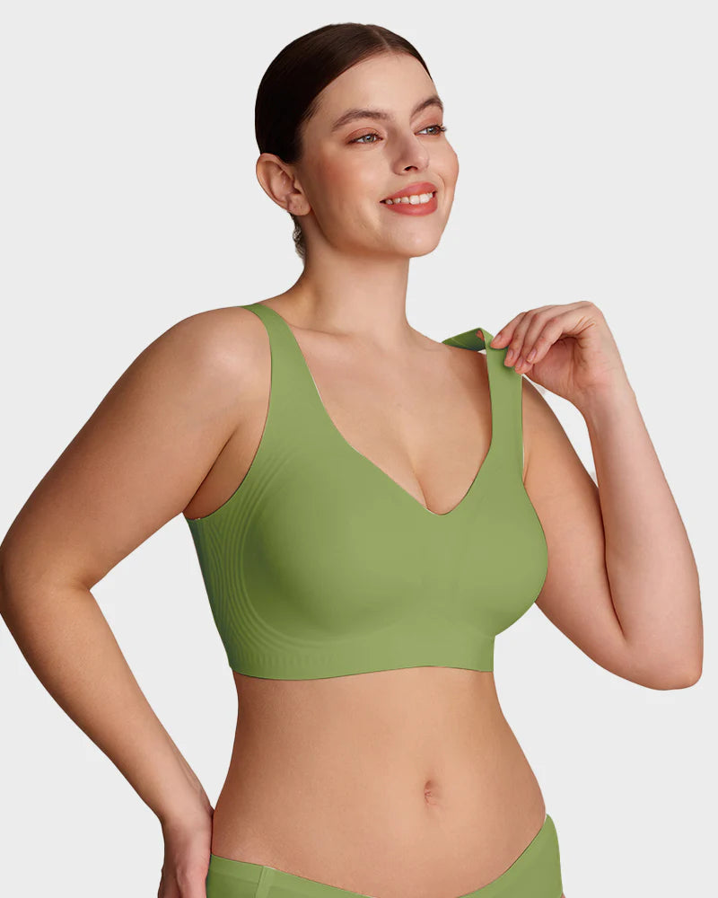 Wire Free Lifting Antibacterial Jelly Bra