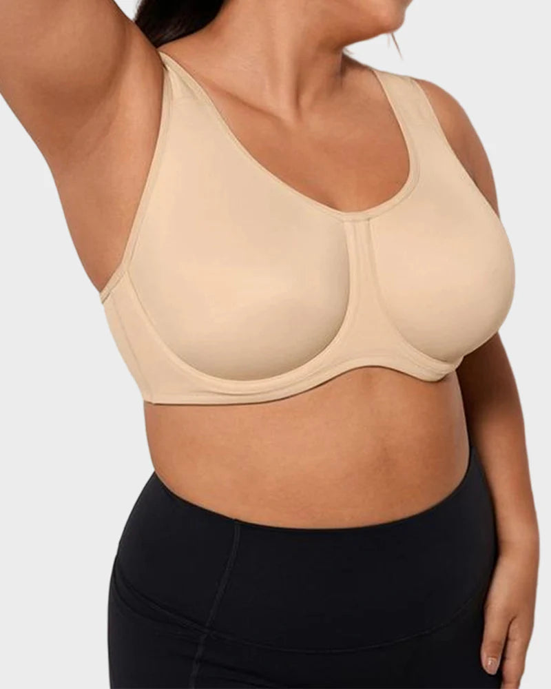 Max Control High-Impact Sports Bra with Exterior Underwire