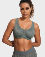 Max Control High-Impact Sports Bra with Exterior Underwire