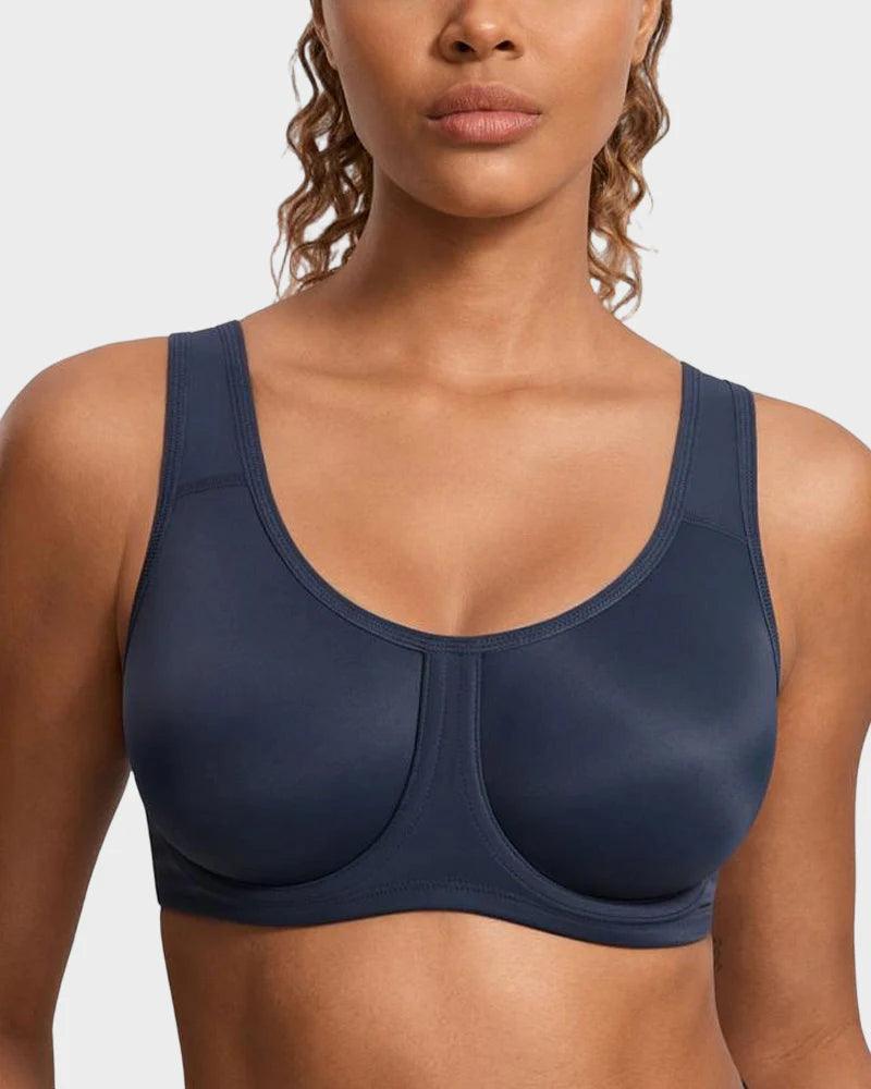 Max Control High-Impact Sports Bra with Exterior Underwire