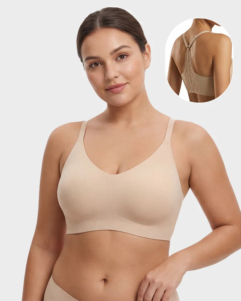 Invisible Backless Lace Bralette