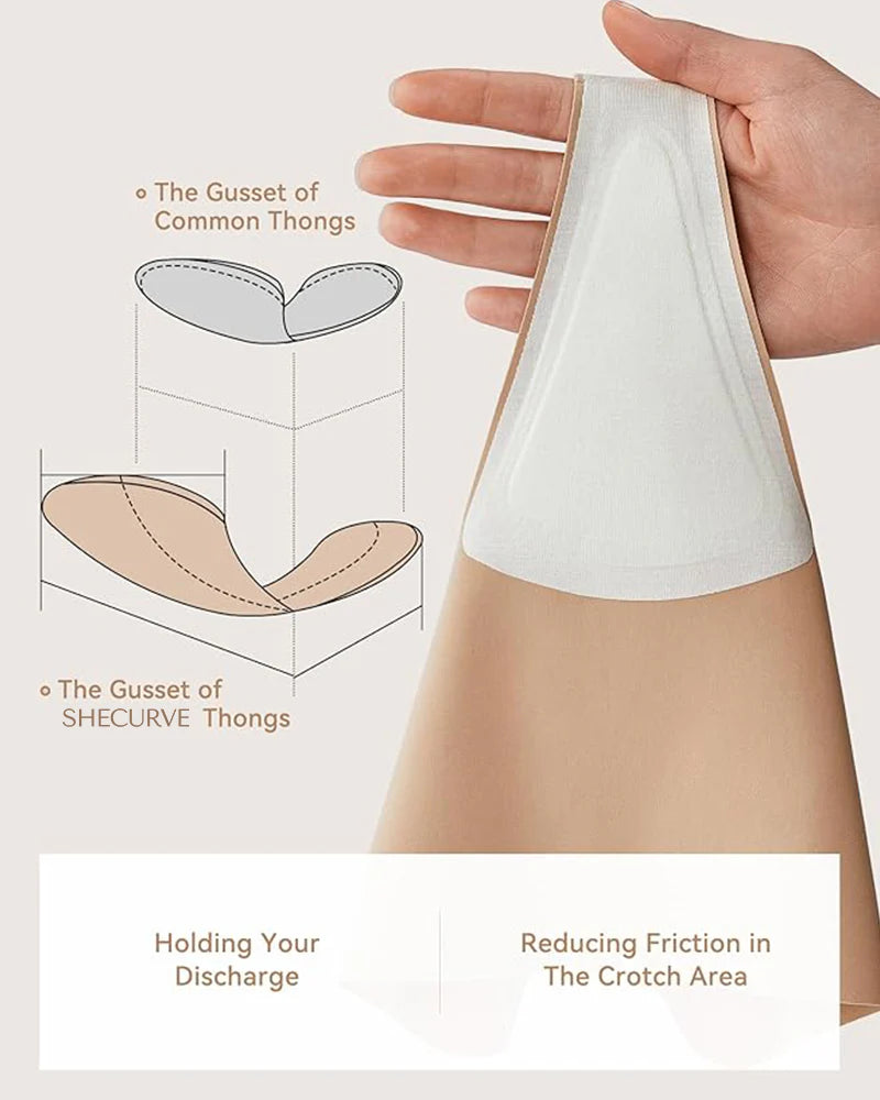 Seamless Contour Thongs (5 Pack)