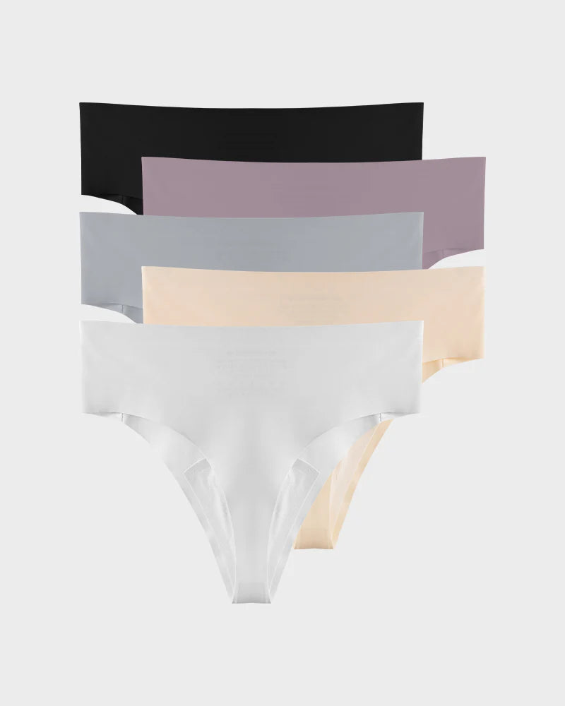 Seamless Contour Thongs (5 Pack)
