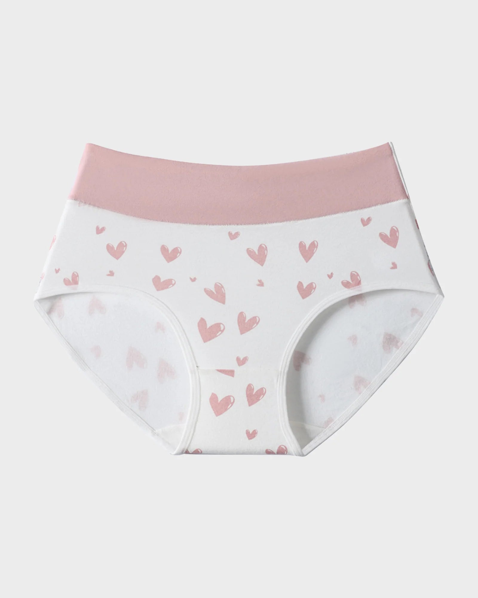 Soft Cotton High-Rise Sweetheart Panties (6 Pack)