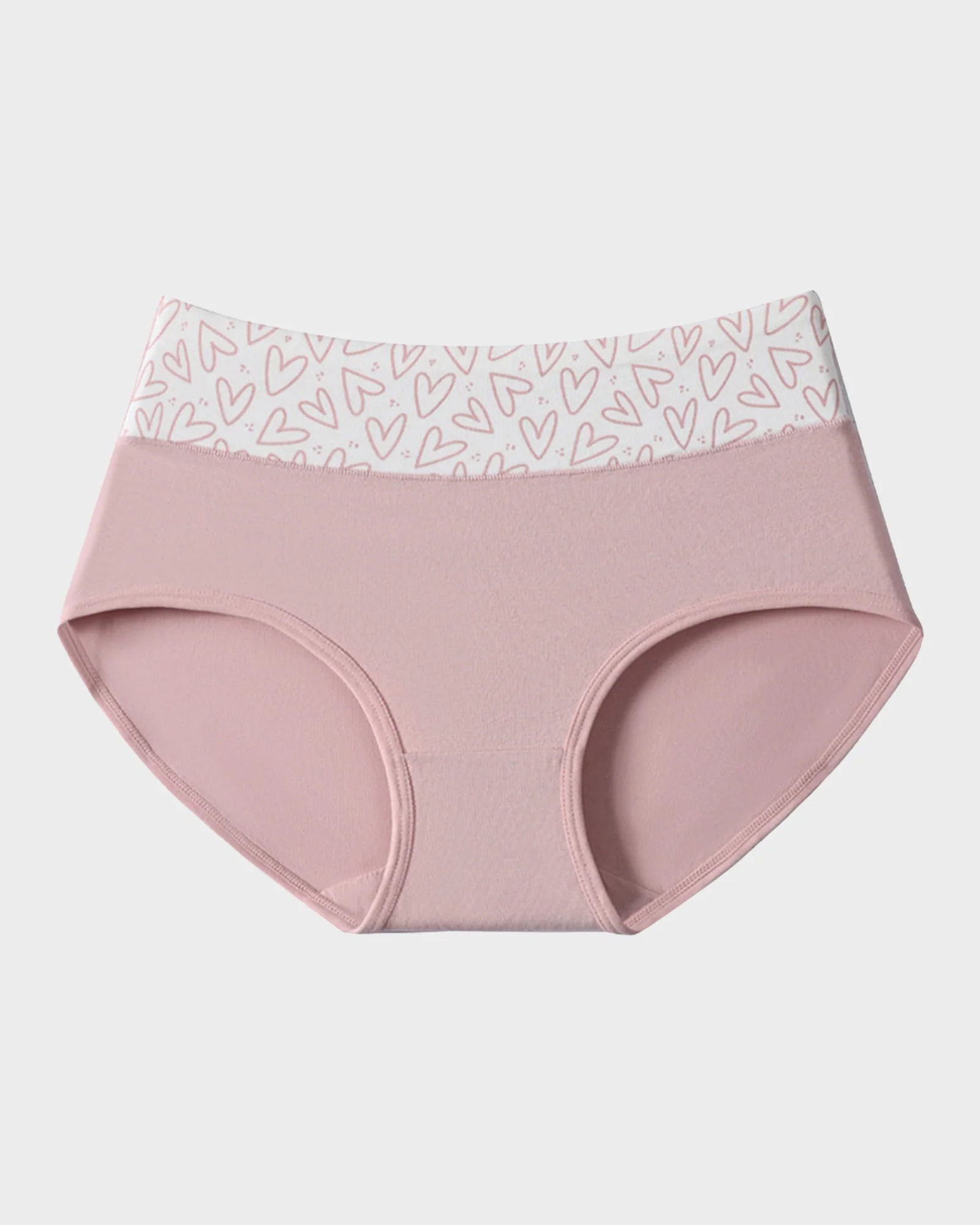 Soft Cotton High-Rise Sweetheart Panties (6 Pack)
