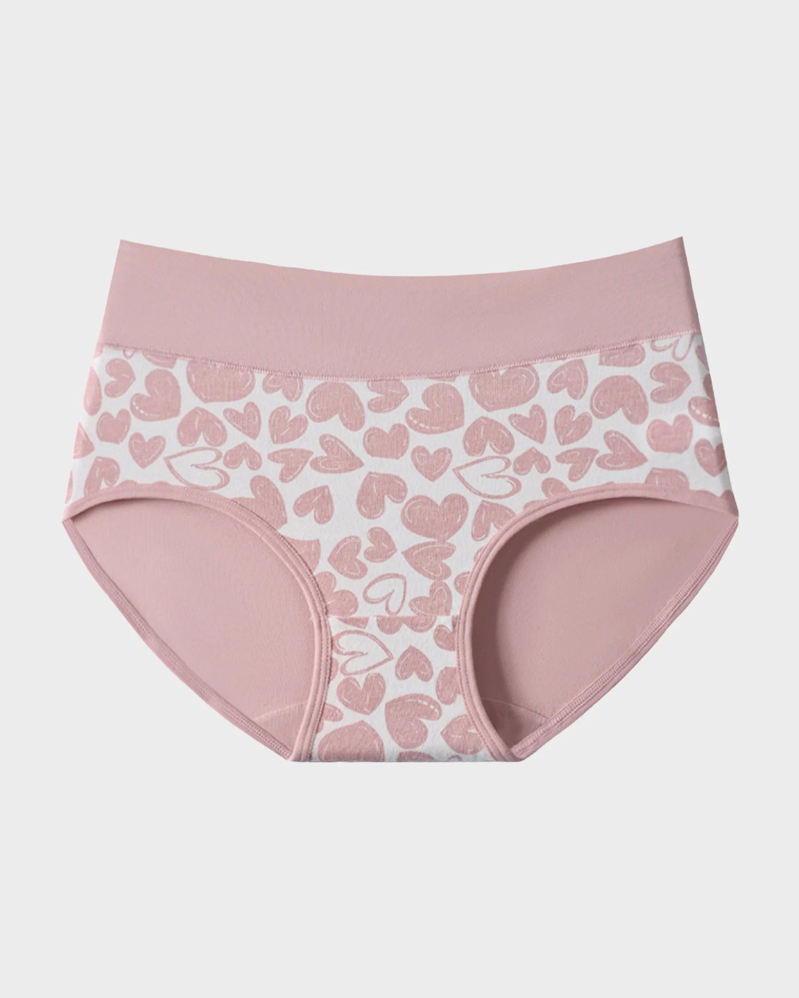 Soft Cotton High-Rise Sweetheart Panties (6 Pack)