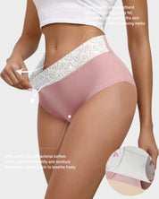 Soft Cotton High-Rise Sweetheart Panties (6 Pack)