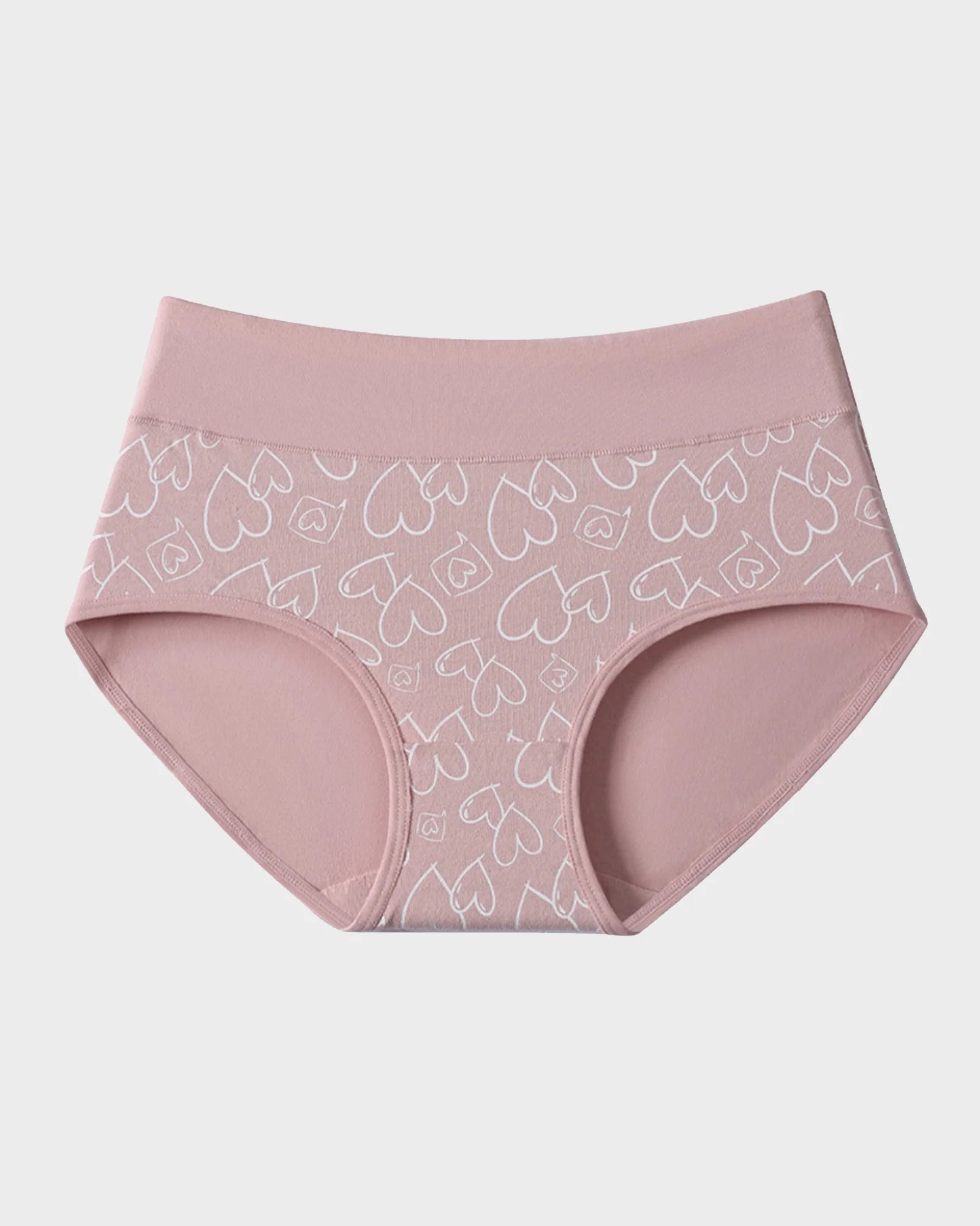 Soft Cotton High-Rise Sweetheart Panties (6 Pack)