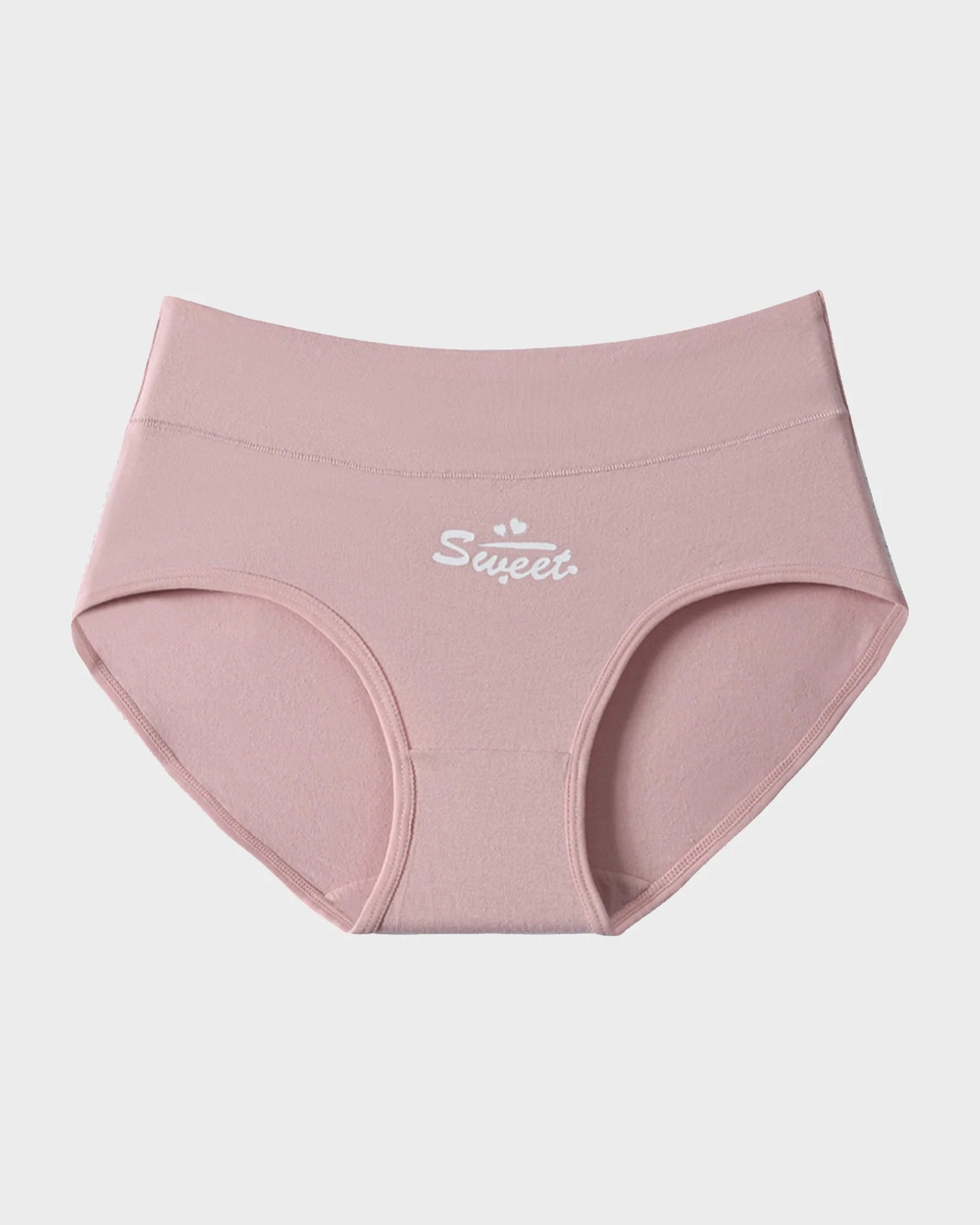 Soft Cotton High-Rise Sweetheart Panties (6 Pack)