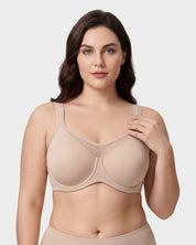 Ultra Cool Full Support Plus Size Minimizer Bra