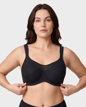 Ultra Cool Full Support Plus Size Minimizer Bra