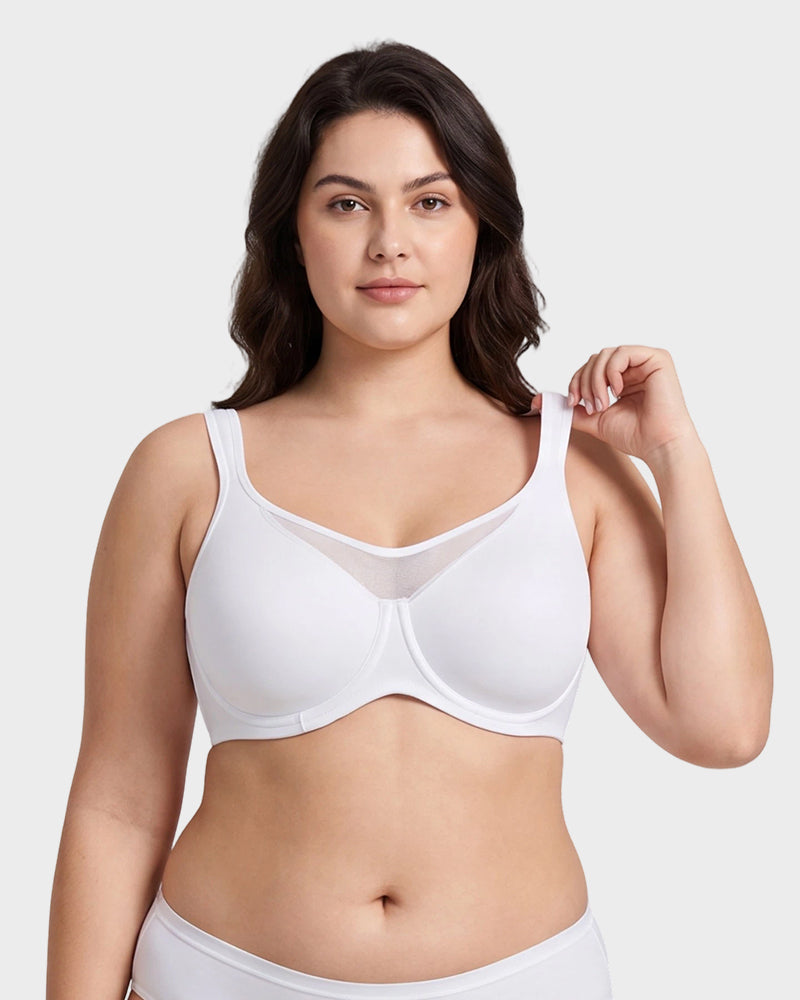 Ultra Cool Full Support Plus Size Minimizer Bra