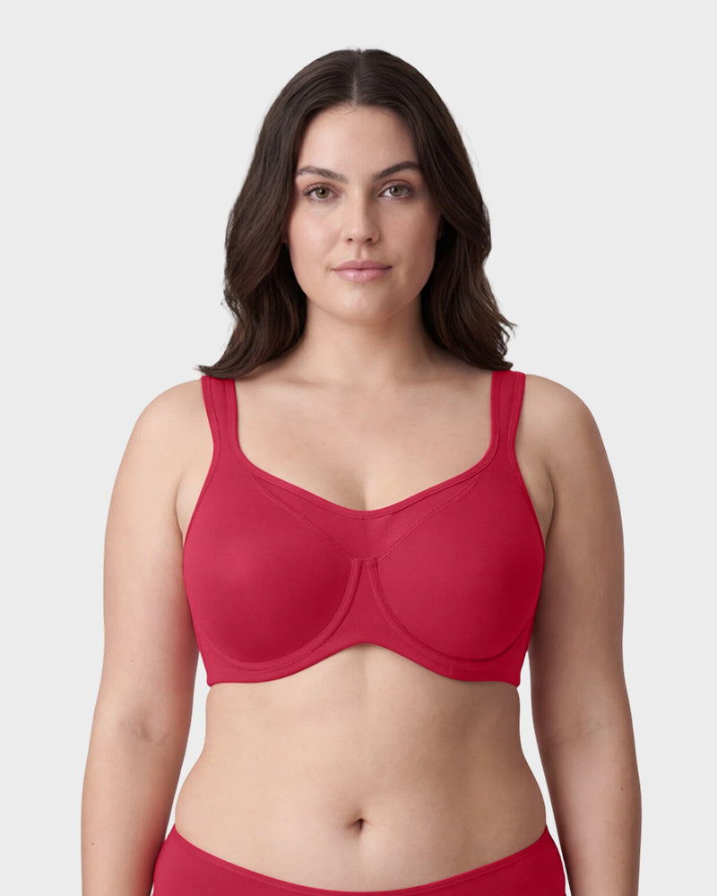 Ultra Cool Full Support Plus Size Minimizer Bra