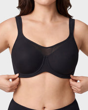 Ultra Cool Full Support Plus Size Minimizer Bra