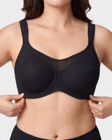 Ultra Cool Full Support Plus Size Minimizer Bra