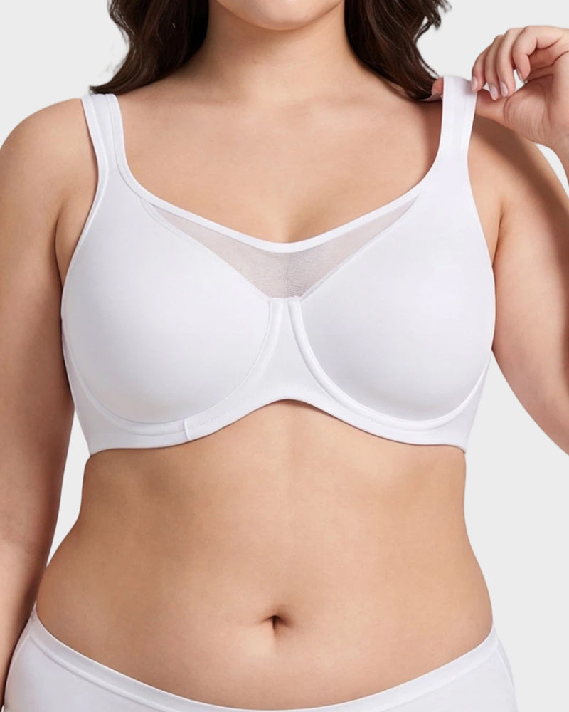 Ultra Cool Full Support Plus Size Minimizer Bra