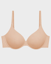 Unlined Underwire Plunge Balconette Bra