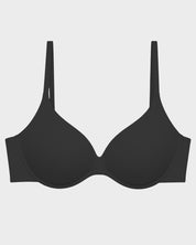 Unlined Underwire Plunge Balconette Bra