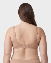 Unlined Underwire Plunge Balconette Bra