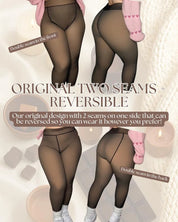 High Waist One-Seam Shaping Soft Fleece Leggings