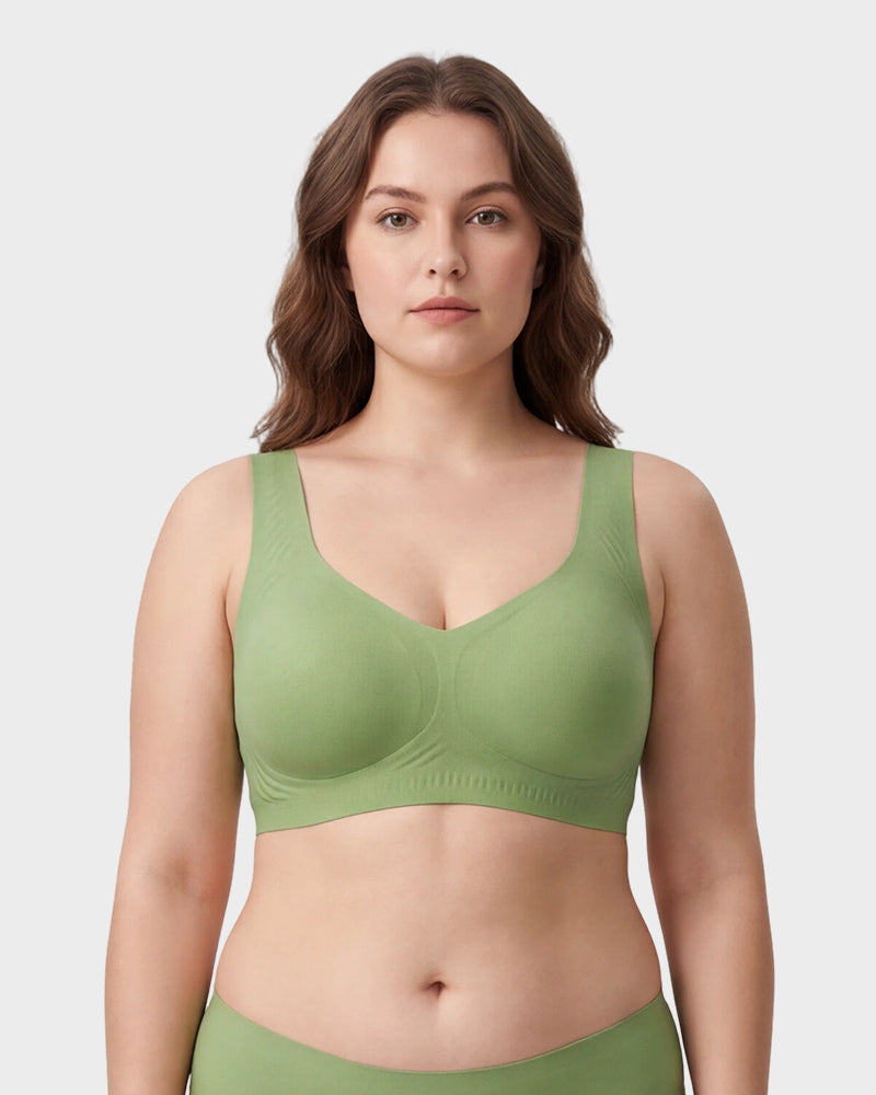 Wire Free Lifting Antibacterial Jelly Bra