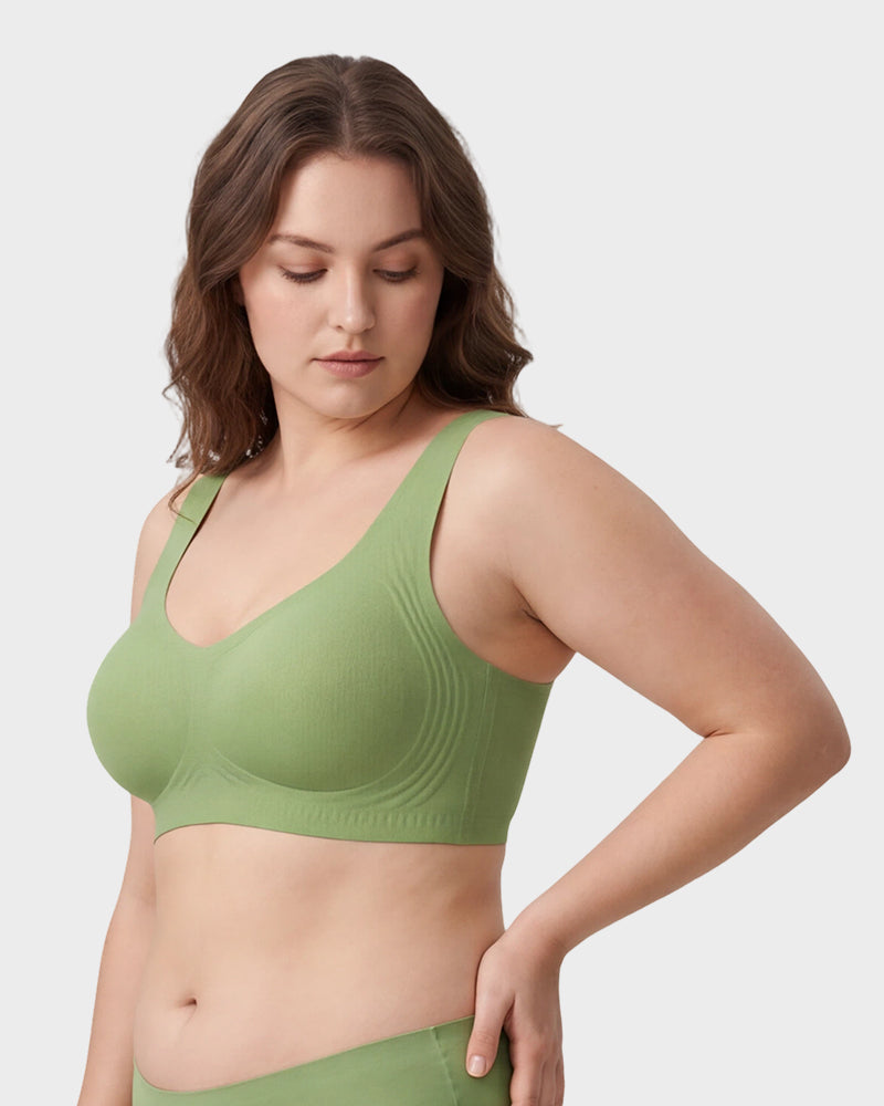Wire Free Lifting Antibacterial Jelly Bra