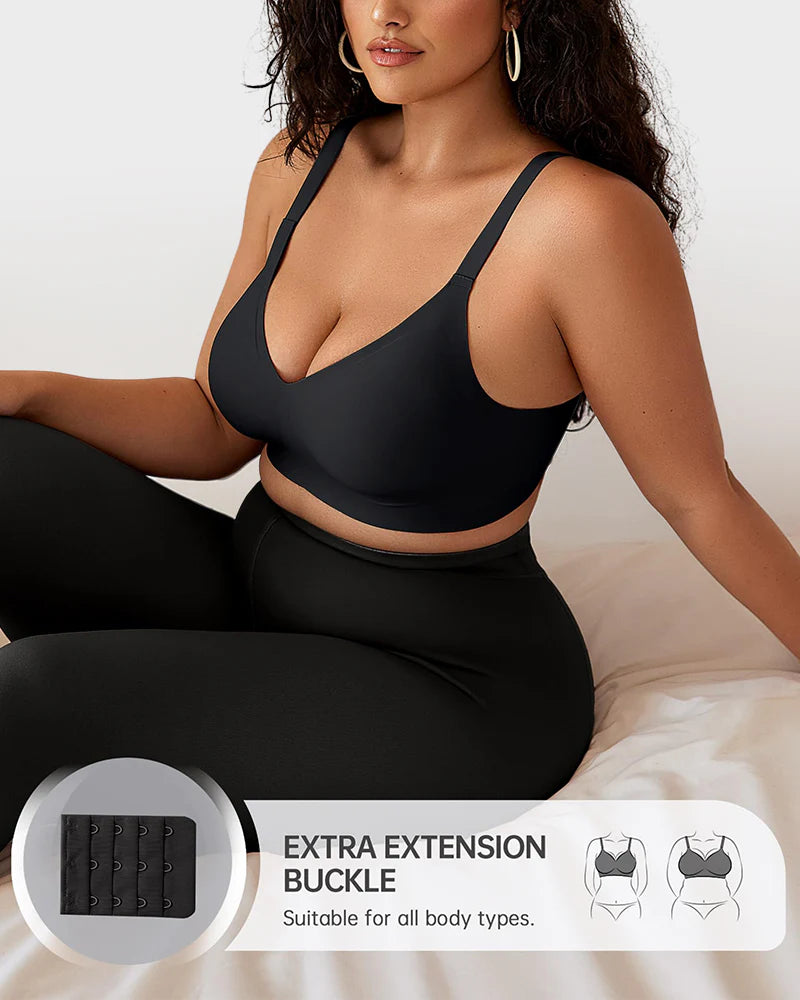 Wireless Seamless Soft Jelly Strip Bra