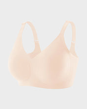 Soft Wireless Full Coverage Scalloped Jelly Bra
