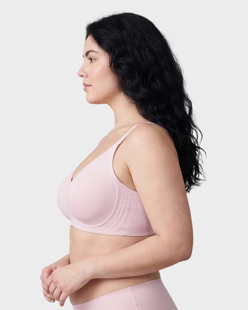 Wireless Seamless Soft Jelly Strip Bra