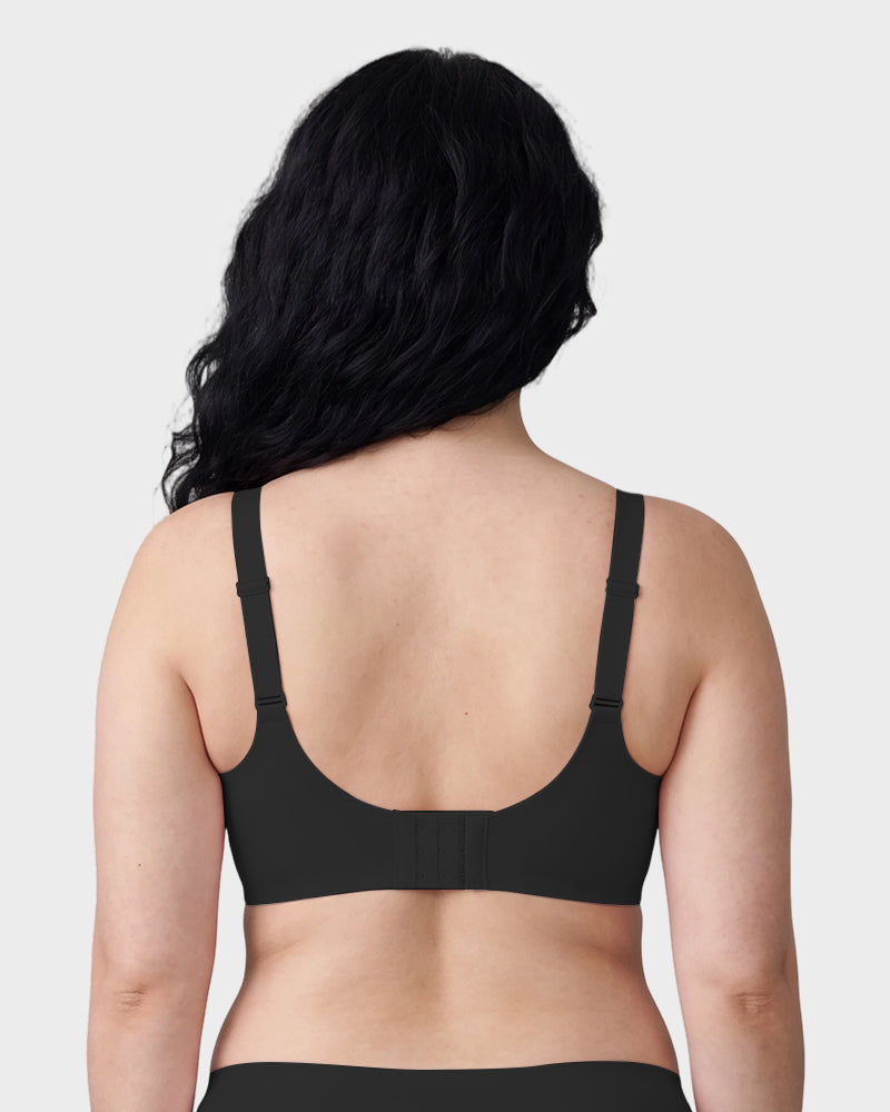 Soft Wireless Full Coverage Scalloped Jelly Bra